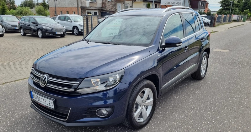Volkswagen Tiguan cena 54900 przebieg: 229000, rok produkcji 2014 z Jedlicze małe 254
